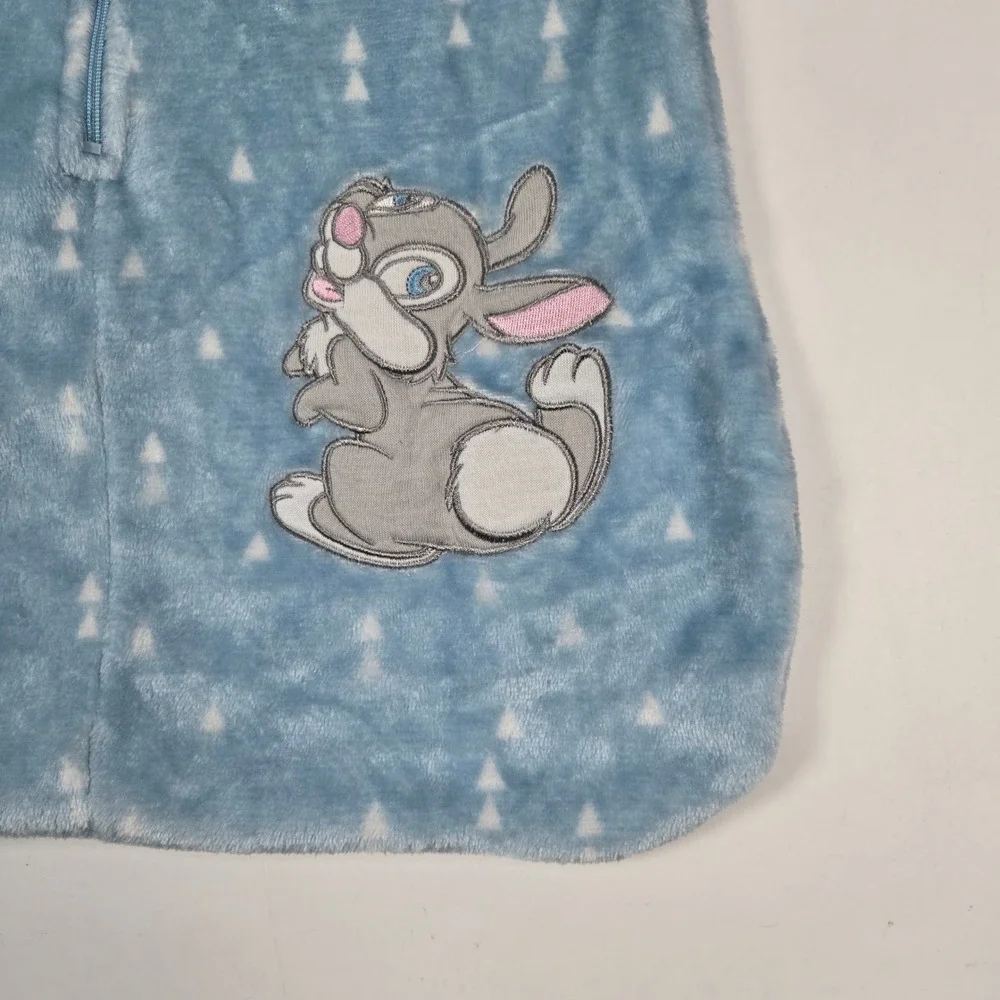 Disney Baby Sleep Sack 3-6 Months‎ Blue Thumper Fleece Wearable Blanket